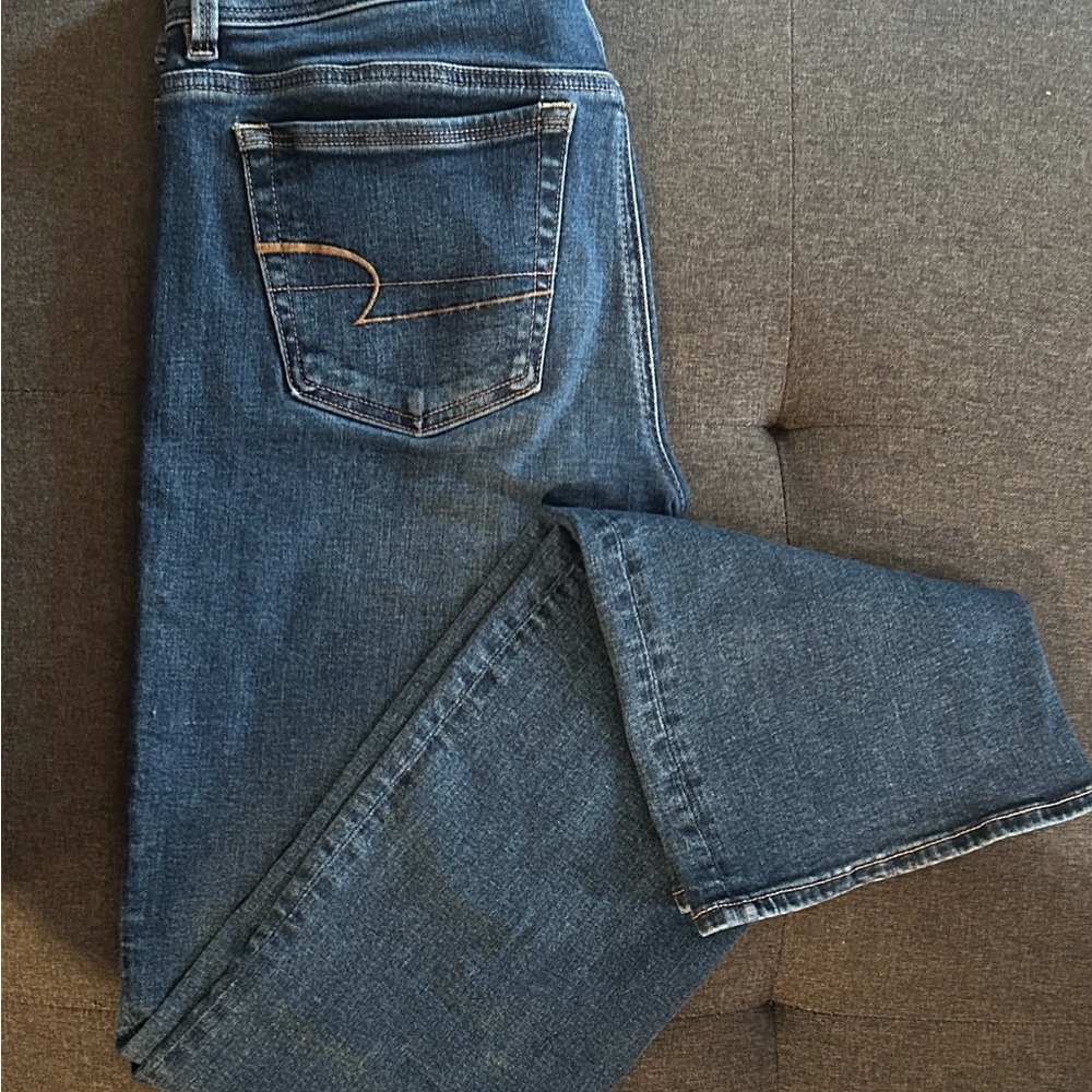 American Eagle Outfitters Kick Boot Super Stretch Jeans